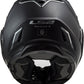 LS2 : Large : Valiant 2 Flip Front Helmet : Matt Black