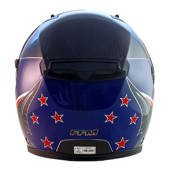 FFM TrackPro R Helmet - Patriot Carbon - Limited Edition
