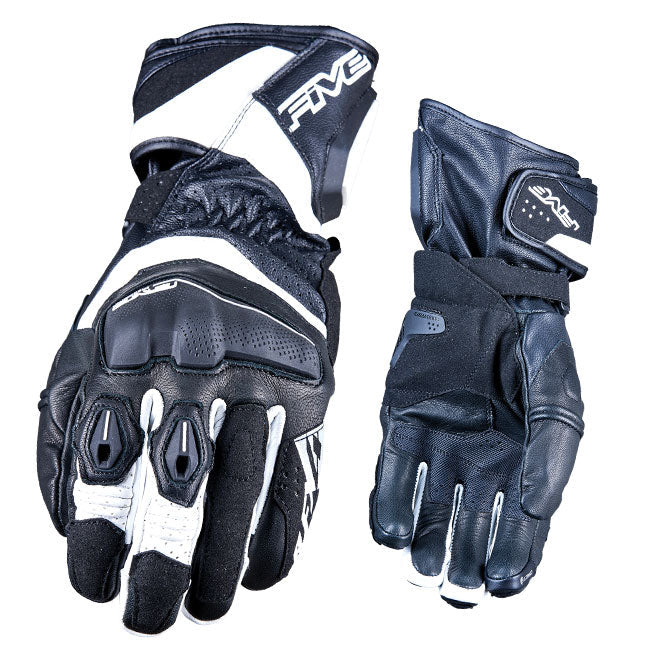 Five : Large (10) : RFX4 Evo Gloves : Summer : Black/White