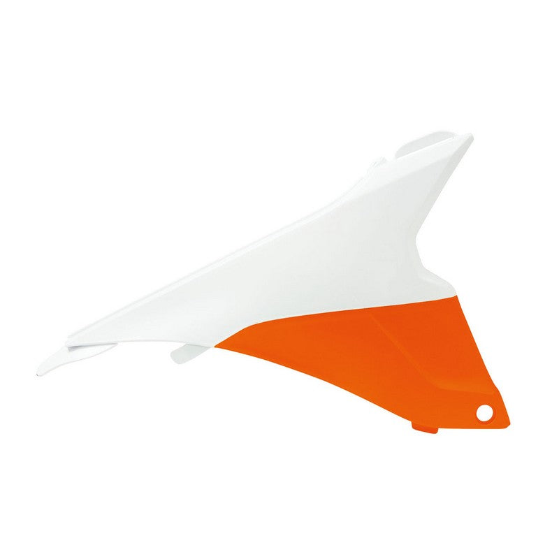 Rtech Right Air Box Cover - KTM SX SXF 13-15 Orange White