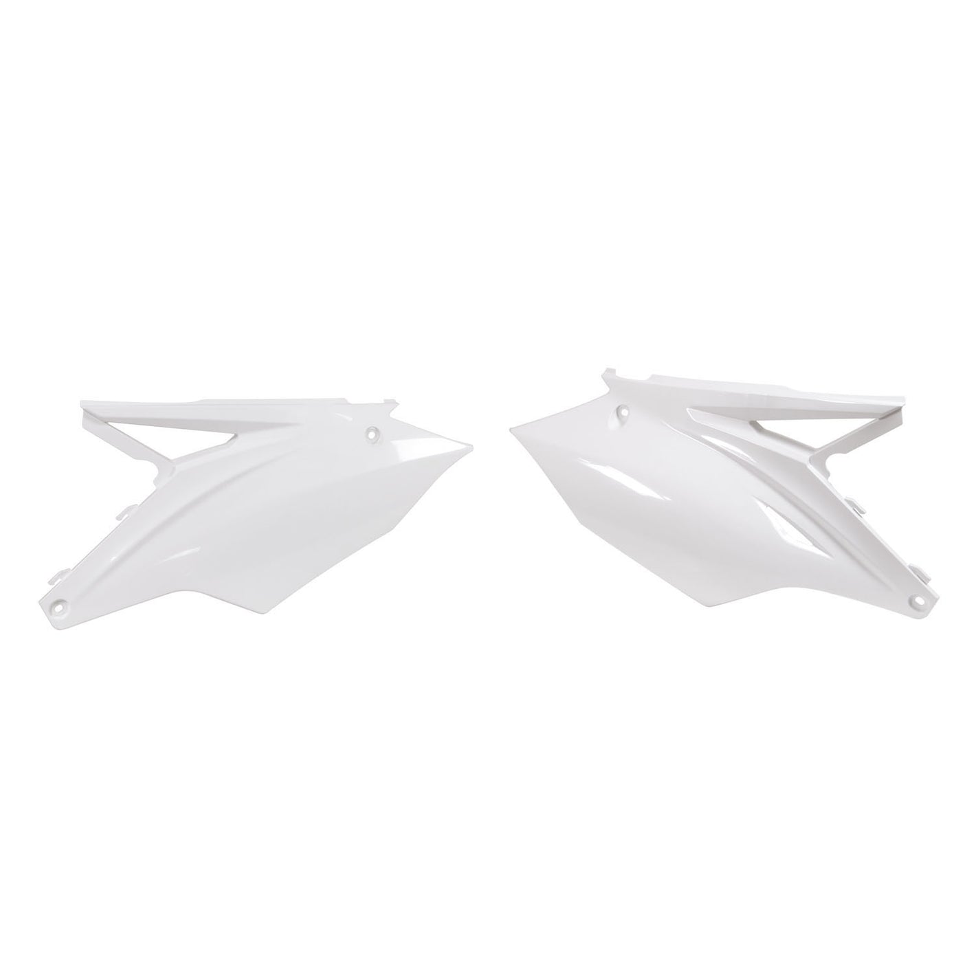 Rtech Side Panels - Kawasaki KX250F KX450F WHITE