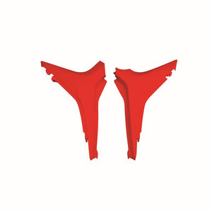 Rtech Air Box Cover - Honda CRF250R 10-13 CRF450R 09-12 Red