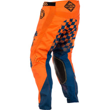 Load image into Gallery viewer, Fly : 22&quot; : Youth Kinetic Era : MX Pants : Orange/Navy : SALE