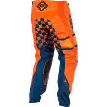 Load image into Gallery viewer, Fly : 22&quot; : Youth Kinetic Era : MX Pants : Orange/Navy : SALE
