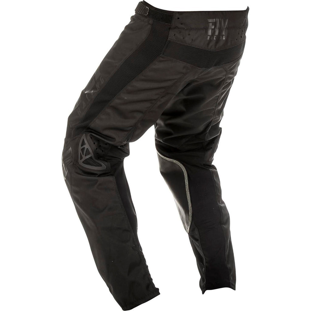 Fly : Adult 28" : Kinetic Shield MX Pants : Black/Black : SALE