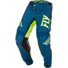 Load image into Gallery viewer, Fly : Adult 28&quot; : Kinetic Shield MX Pants : Navy/Hi-Vis : SALE