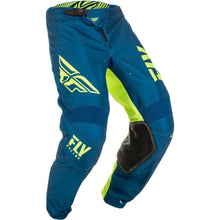 Load image into Gallery viewer, Fly : Adult 28&quot; : Kinetic Shield MX Pants : Navy/Hi-Vis : SALE