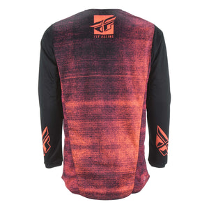 Fly : Adult 2X-Large : Kinetic Noiz MX Jersey : Red/Black : SALE