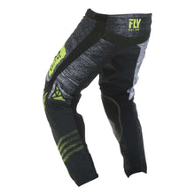 Load image into Gallery viewer, Fly : Youth 22&quot; : Kinetic Noiz MX Pants : Black/Hi-Vis : SALE