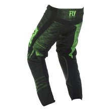 Load image into Gallery viewer, Fly : Youth 20&quot; : Kinetic Noiz MX Pants : Green/Black : SALE