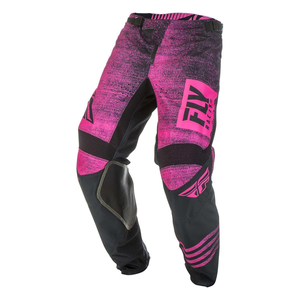 Fly : Adult 28" : Kinetic Noiz MX Pants : Pink/Black : SALE