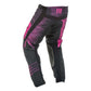 Fly : Adult 28" : Kinetic Noiz MX Pants : Pink/Black : SALE