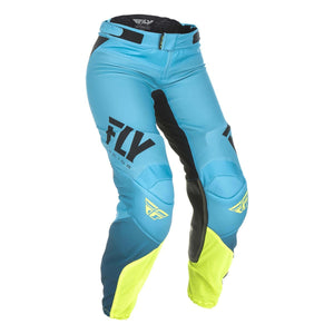 Fly : 0/2 (28") : Ladies : Lite Hydrogen MX Pants : Blue/Hi-Vis : SALE