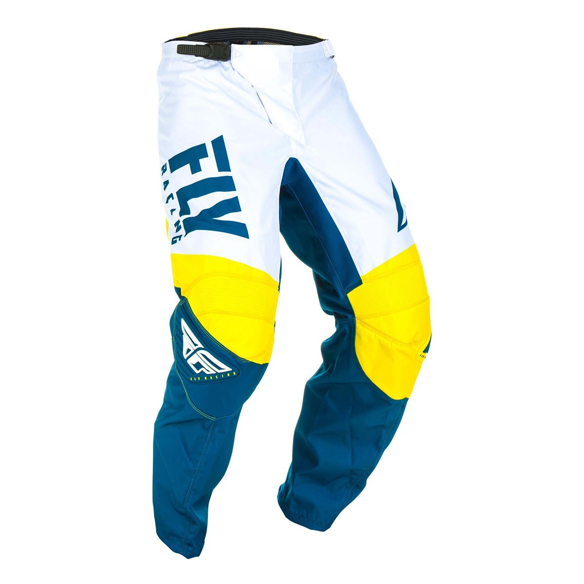 Fly : Adult 34" : F-16 MX Pants : Yellow/White/Navy : SALE