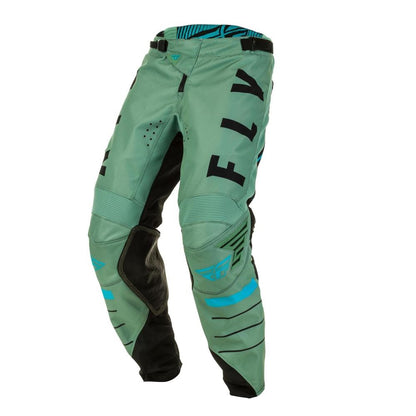 Fly : Adult 28" : Kinetic K120 MX Pants : Green/Black : SALE