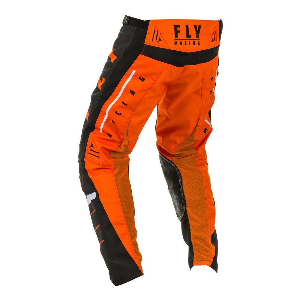Fly : Youth 20" : Kinetic K120 MX Pants : Orange/Black : SALE