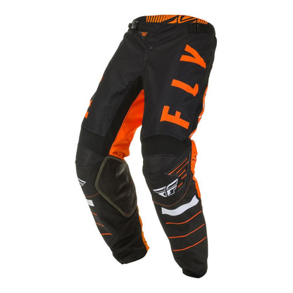 Fly : Youth 22" : Kinetic K120 MX Pants : Orange/Black : SALE