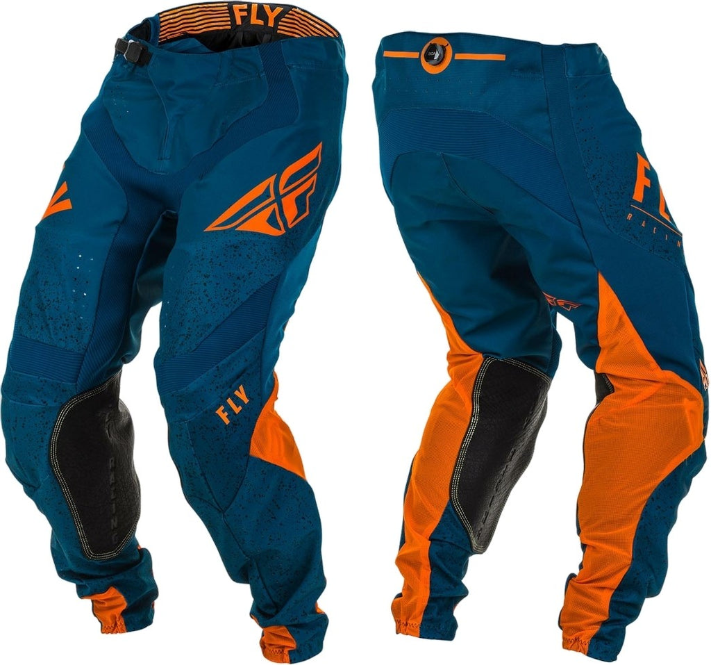Fly : Adult 30" : Hydrogen Lite : MX Pants : Orange/Navy : SALE