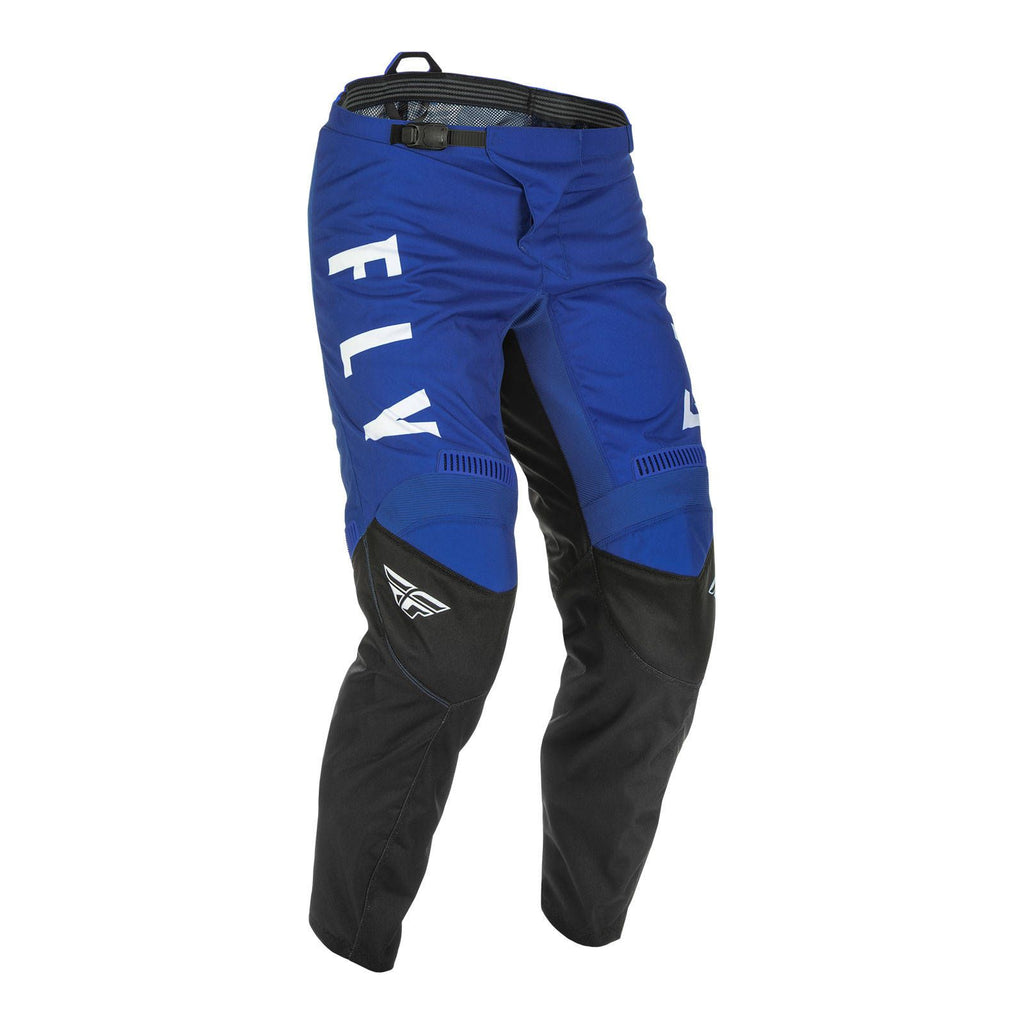 Fly : Youth 18" : F16 MX Pants : Blue/Black : 2022