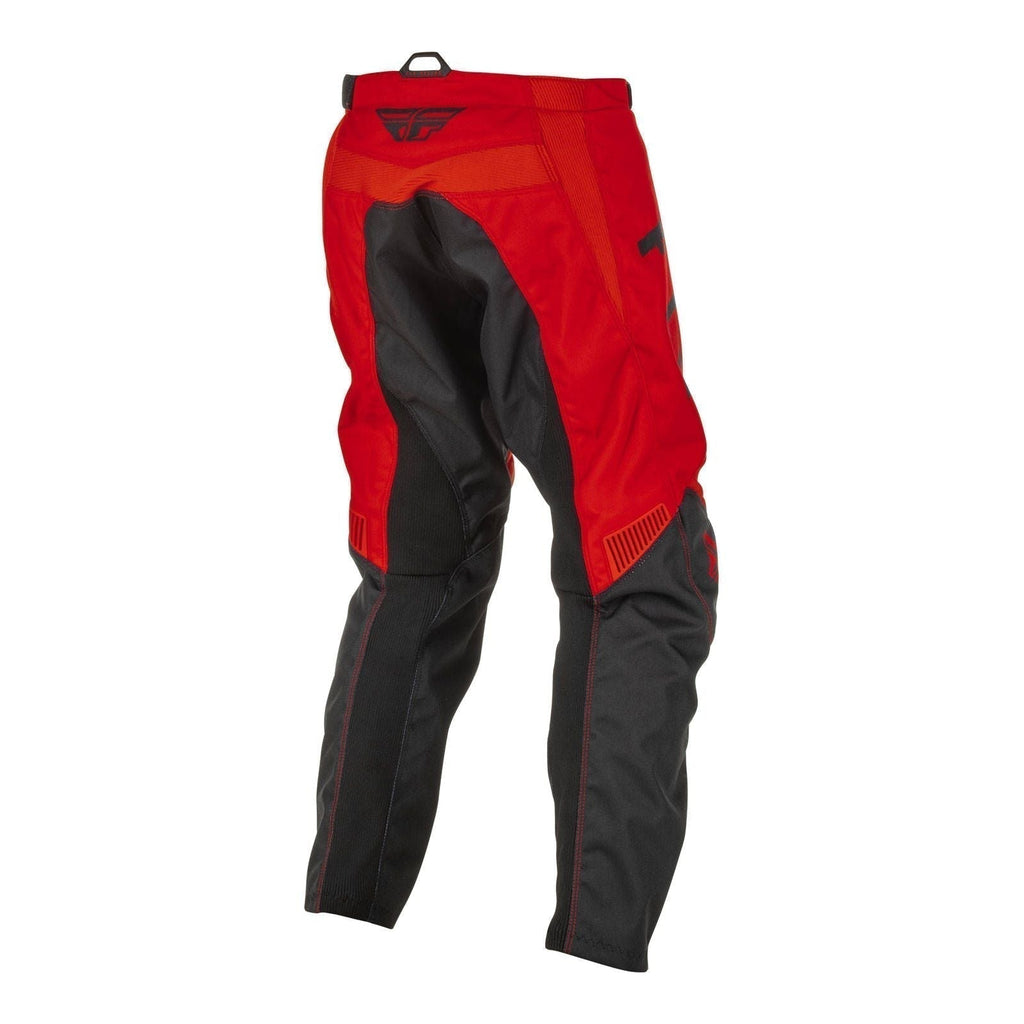 Fly : Youth 18" : F16 MX Pants : Red/Black : 2022