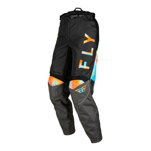 Fly : 0/2 (28") : Ladies F16 MX Pants : Grey/Pink/Blue : 2023