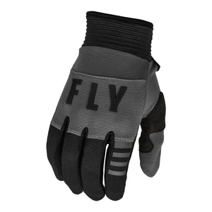 Fly : Youth 2X-Small (2) : F16 MX Gloves : Grey/Black : 2023