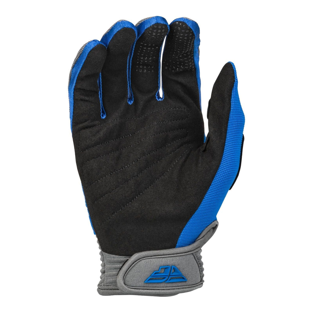 Fly : Youth 2X-Small (2) : F16 MX Gloves : Blue/Grey : 2023