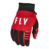 Fly : Youth 2X-Small (2) : F16 MX Gloves : Red/Black : 2023
