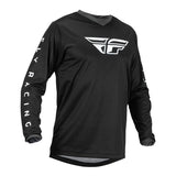 Fly : Adult 4X-Large : F16 MX Jersey : Black/White : 2023