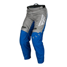 Load image into Gallery viewer, Fly : Adult 28&quot; : F16 MX Pants : Blue/Grey : 2023