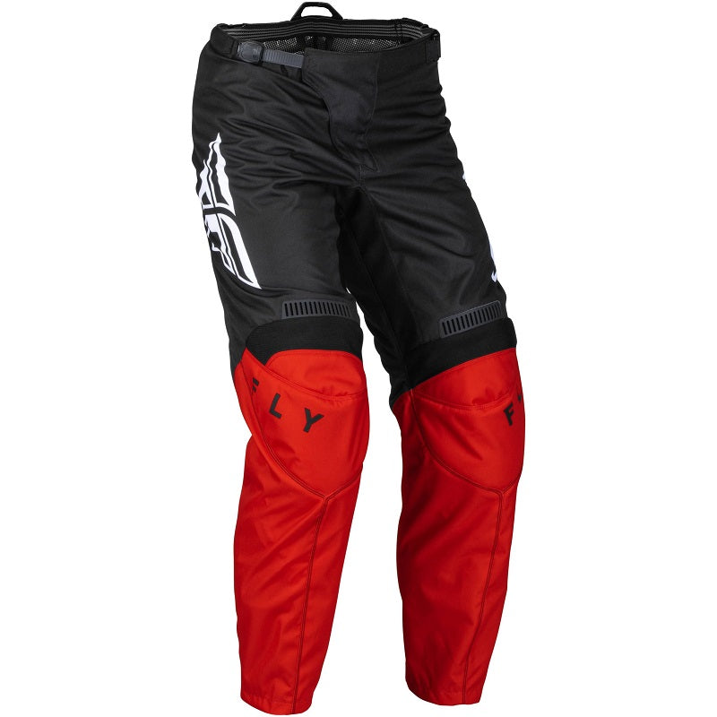 Fly : Adult 30" : F16 MX Pants : Red/Black : 2023