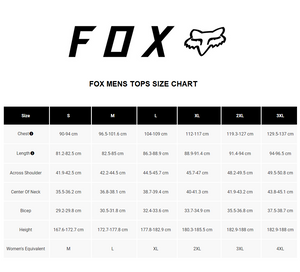 FOX PINNACLE SS PREMIUM TEE [BLACK/WHITE]