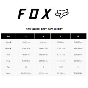 FOX YOUTH RKANE SS TEE [LIGHT GREY]