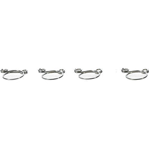 All Balls Fuel Line Wire Clamp - 4 Pack - 8.3mm