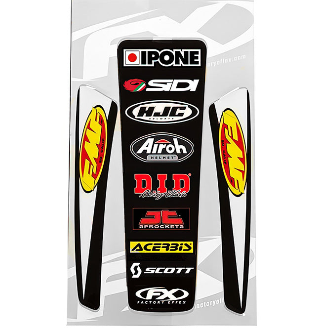 Factory Effex Rear Guard Sticker Kit - Universal