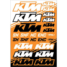 Load image into Gallery viewer, Factory Effex KTM Sticker Kit - 480mm x 330mm