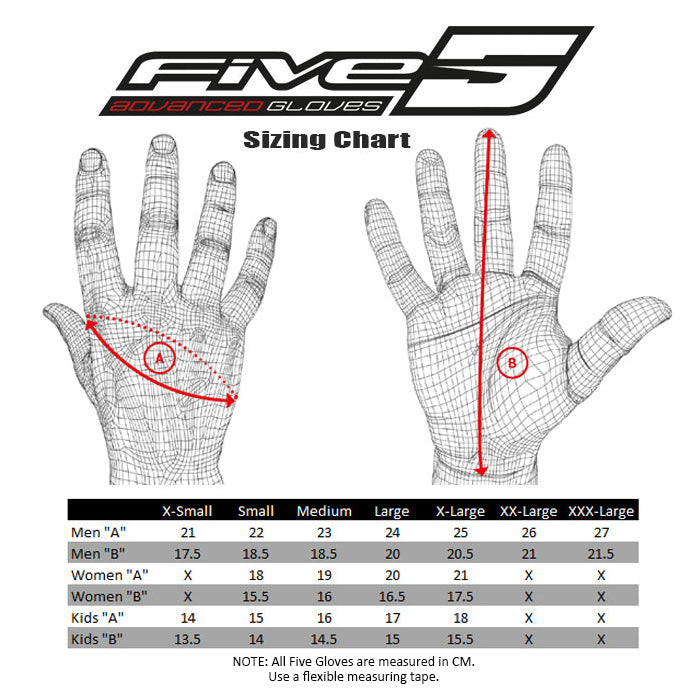 Five : 2X-Large (12) Skin Evo GTX Gloves : Waterproof
