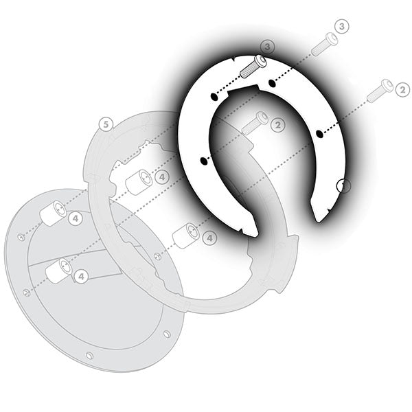 Givi : Tank Lock Bag Ring : BF19 : BMW