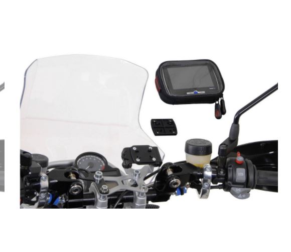 SW Motech GPS Bag TO GPS Mount