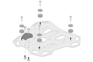 SW Motech Adapter Kit - ADVENTURE-RACK