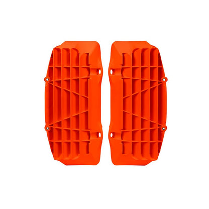 Rtech Oversize Radiator Louvres - KTM Husqvarna 17-18/19 - Orange