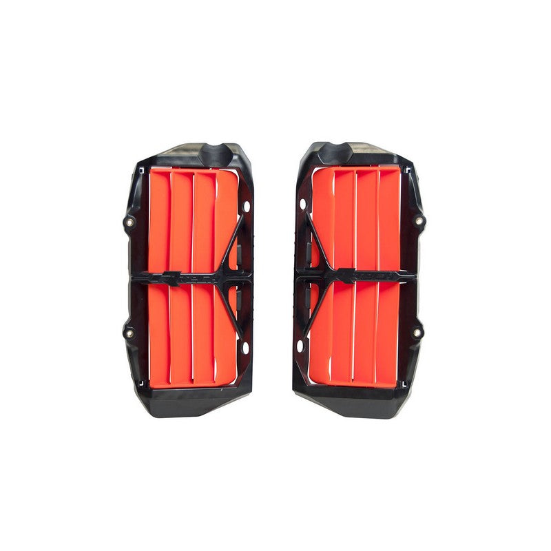 Rtech Oversize Radiator Louvres - GasGas Husqvarna KTM - Orange