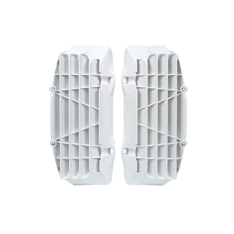 Rtech Oversize Radiator Louvres - KTM Husqvarna 17-18/19- White