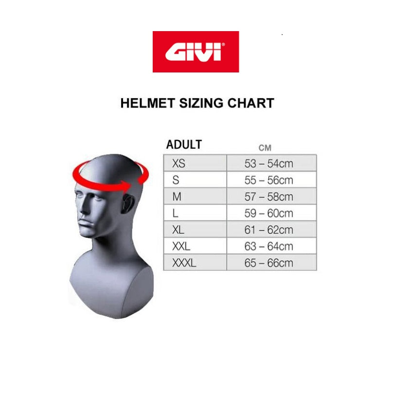 Givi X22 scooter helmet - white