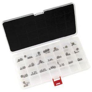 HOT CAMS 8.90MM SHIM KIT. 1.72-2.60 IN 0.04MM INCREMENTS WITH 3 OF EACH SIZE