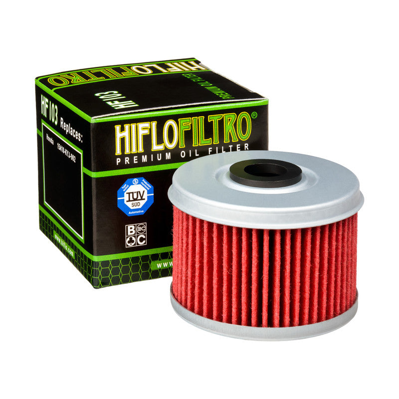 Hiflo HF103 Oil Filter - Honda CB CRF