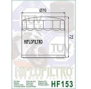 Hiflo : HF153 : Ducati : Oil Filter