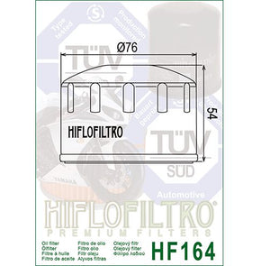 Hiflo : HF164 : BMW : Oil Filter