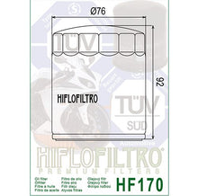 Load image into Gallery viewer, Hiflo : HF170 : Buell Harley Davidson : Black Oil Filter