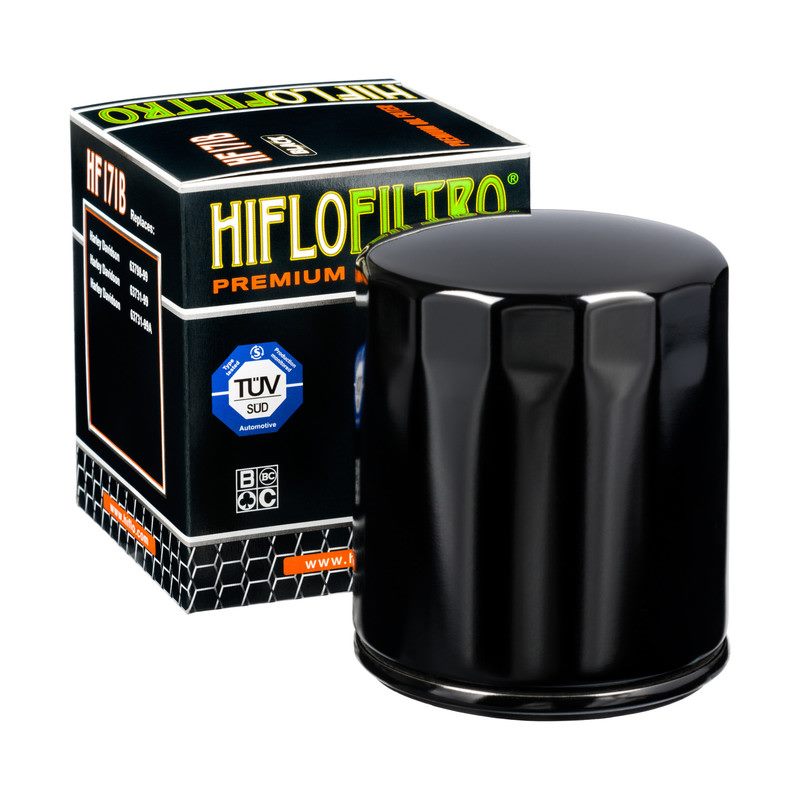 Hiflo : HF171 : Buell Harley Davidson : Black Oil Filte